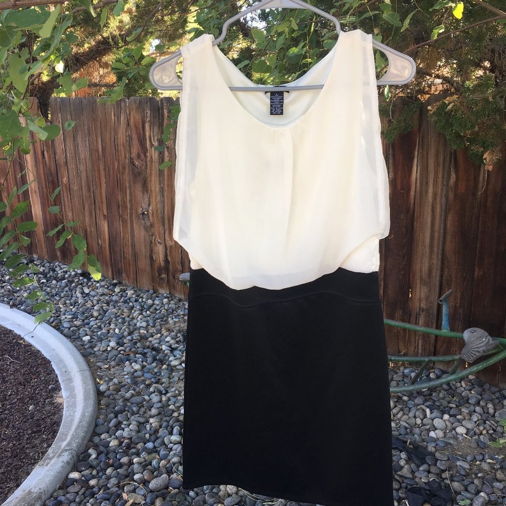 Black and white Dress